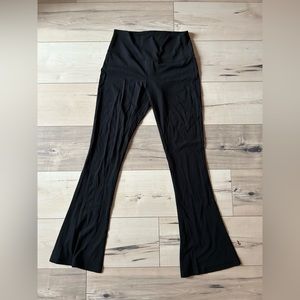Lululemon Align Kick flare Black High Rise Leggings size 10